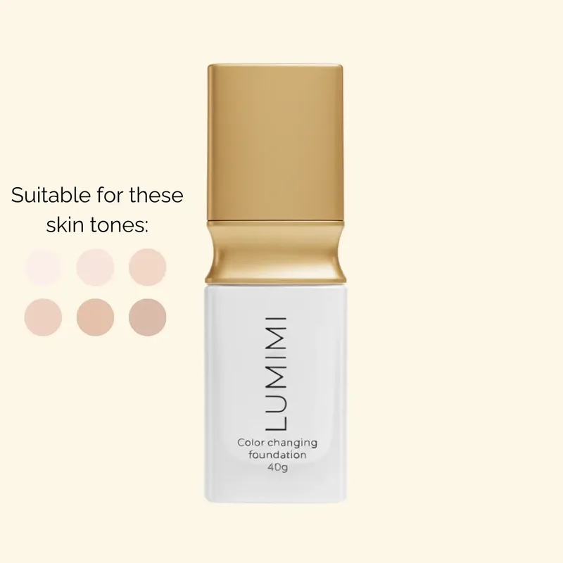 Make-up měnící odstín + Univerzální korektor + Lesk na rty