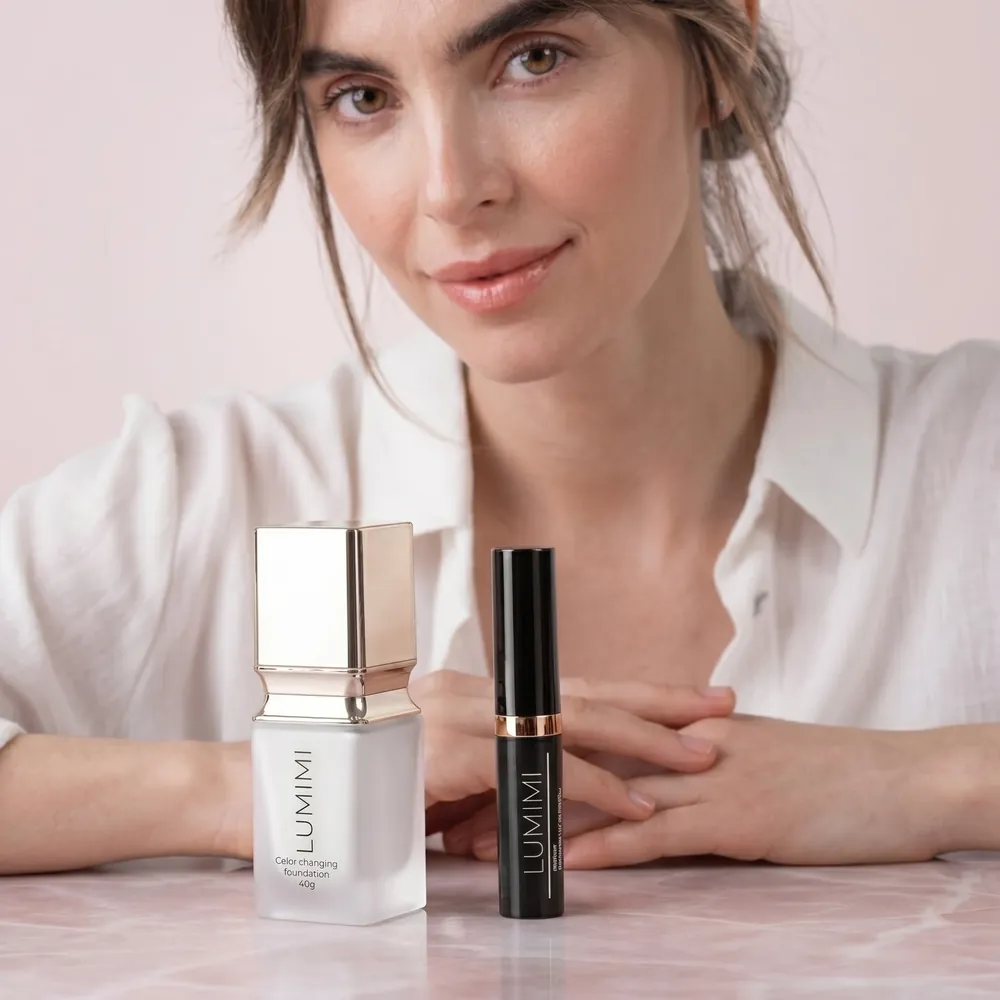 Sada LUMIMI: make-up, který se přizpůsobí tónu pleti, a univerzální korektor