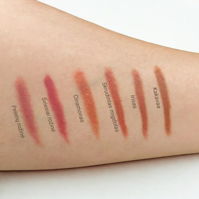 Lip liner + Lip gloss + Eyebrow pencil lumimicosmetics.com 14
