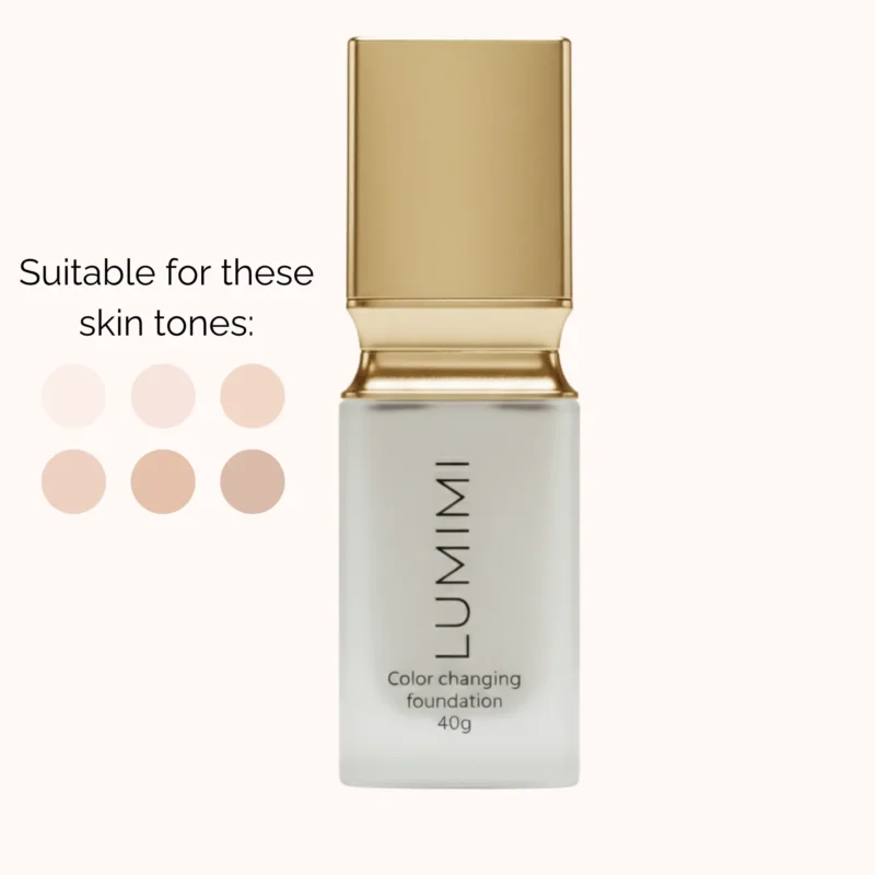 LUMIMI – color changing foundation NEW EDITION lumimicosmetics.com 13