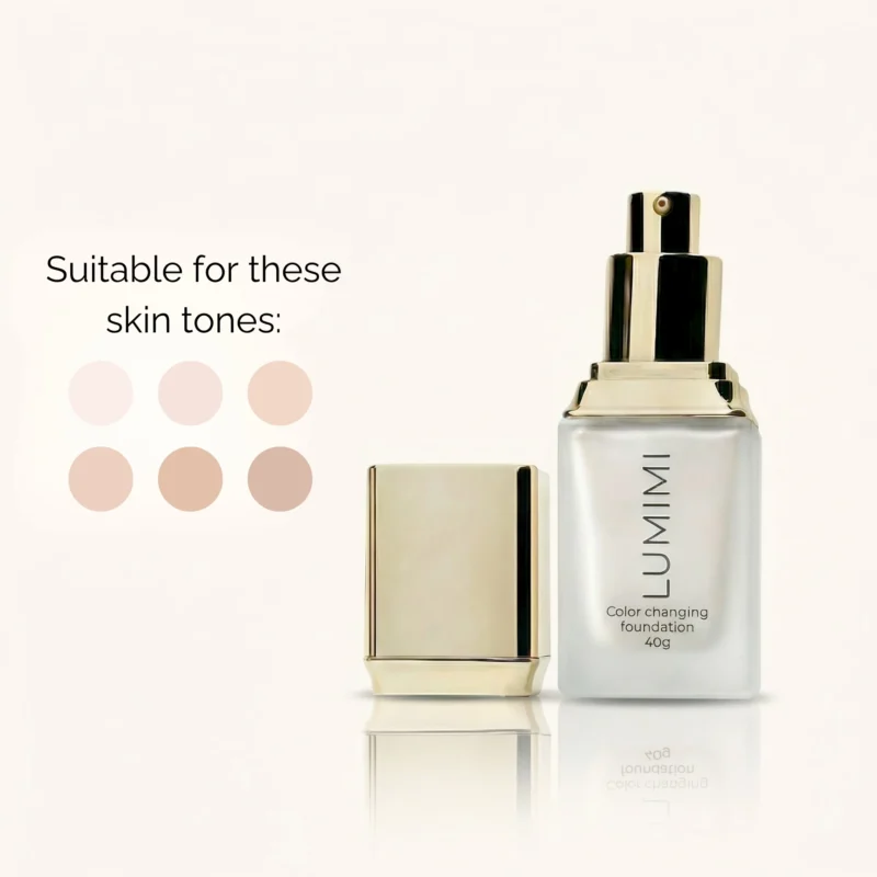 LUMIMI – color changing foundation 1+1 lumimicosmetics.com 14