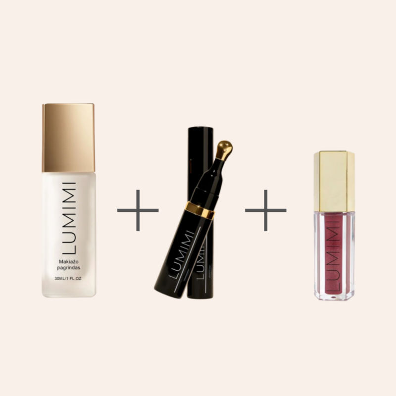 Color changing foundation + Universal concealer + Lip gloss lumimicosmetics.com