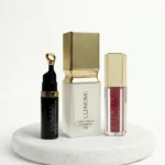 Farbanpassende Foundation + Universal-Concealer + Lipgloss lumimicosmetics.com 19