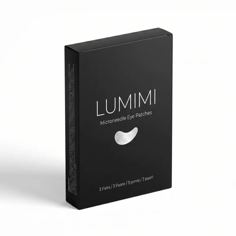 LUMIMI microneedle eye patch with peptides lumimicosmetics.com 3