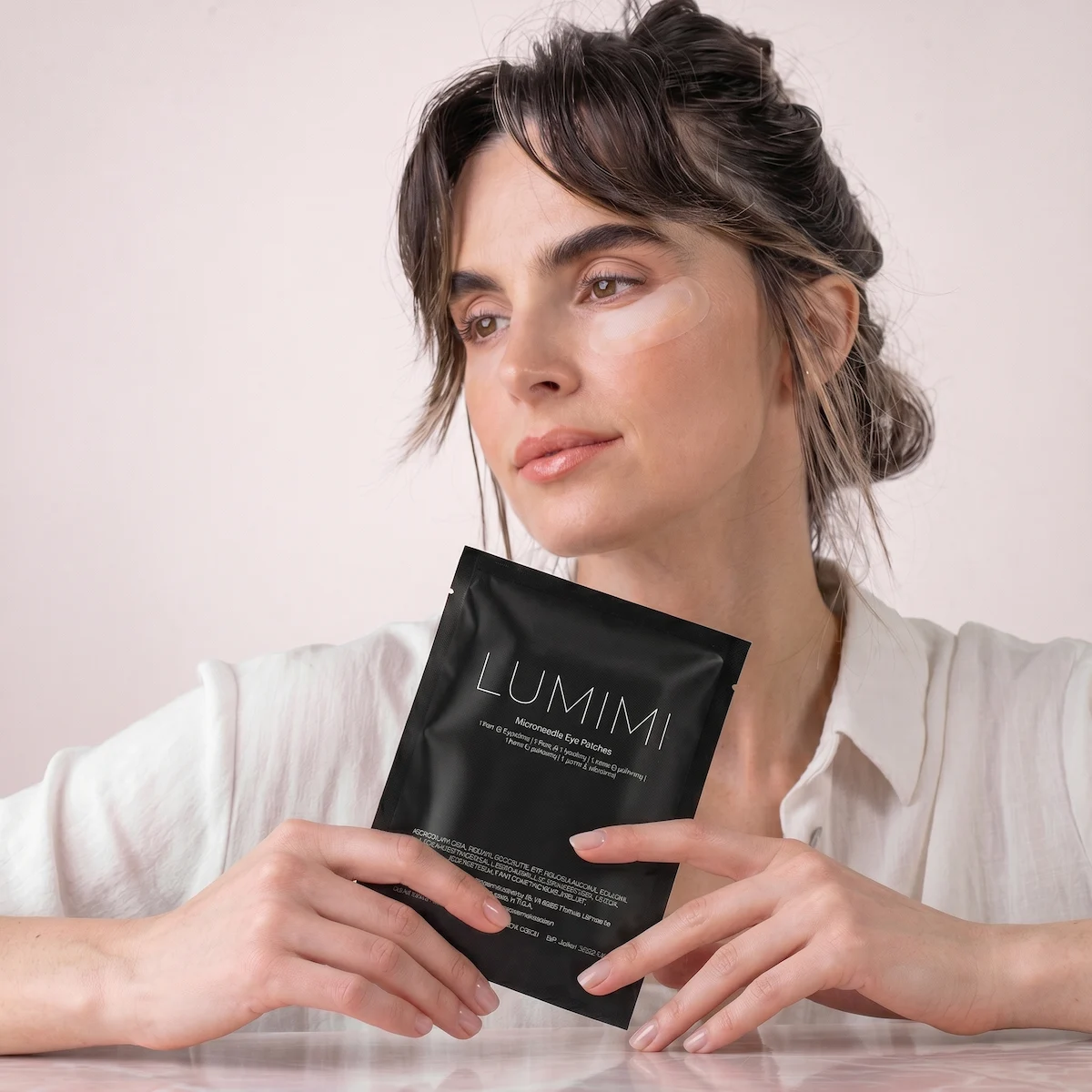 LUMIMI microneedle peptide patches